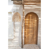 Natural rattan pendant light