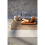 Natural wood serving tray