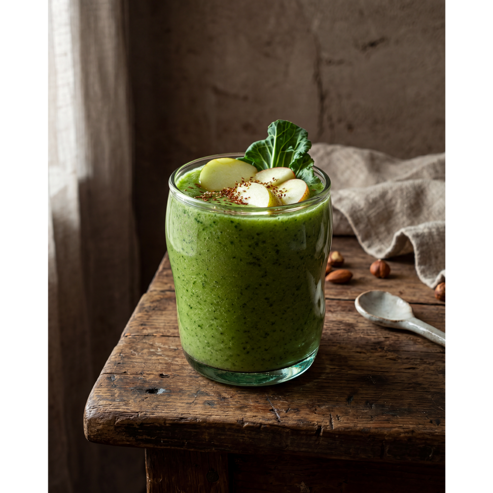 Blue recycled glass tumbler