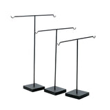 Black metal keychain holder stand