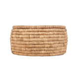Natural woven seagrass basket