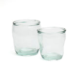 Blue recycled glass tumbler