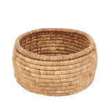 Natural woven seagrass basket