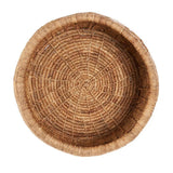 Natural woven seagrass basket