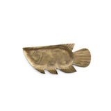 Gold brass serving tray