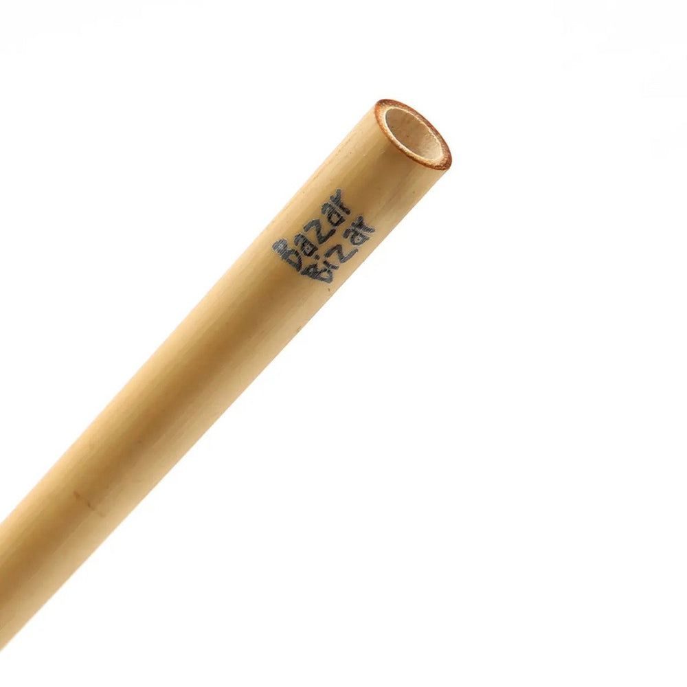 Natural bamboo straws set with cleaning brush