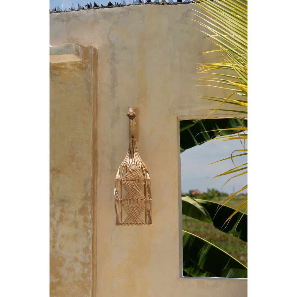 Natural teak wood coat hook