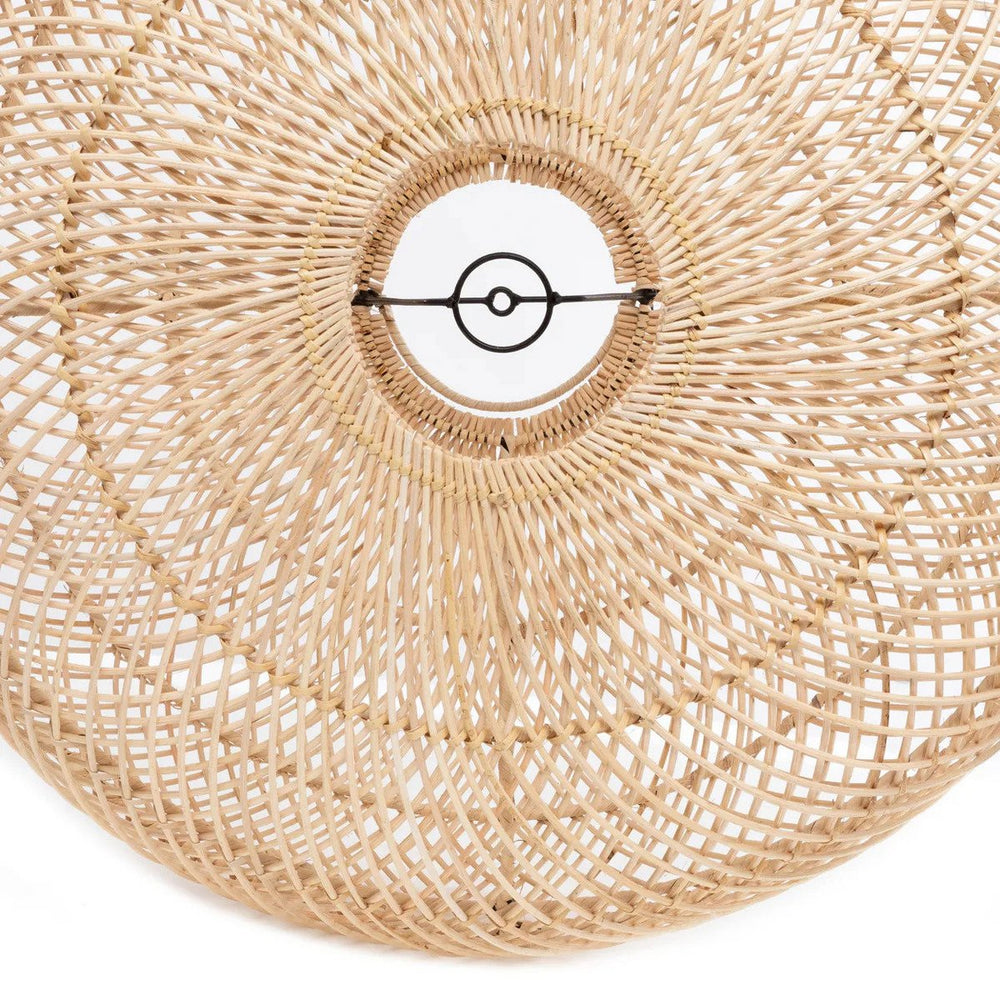 Natural rattan woven pendant lamp shade