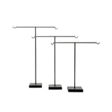 Black metal keychain holder stand