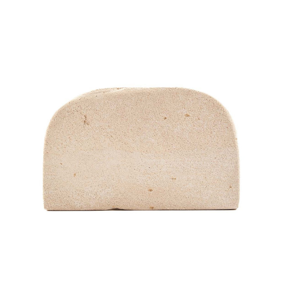 Natural sandstone tissue holder