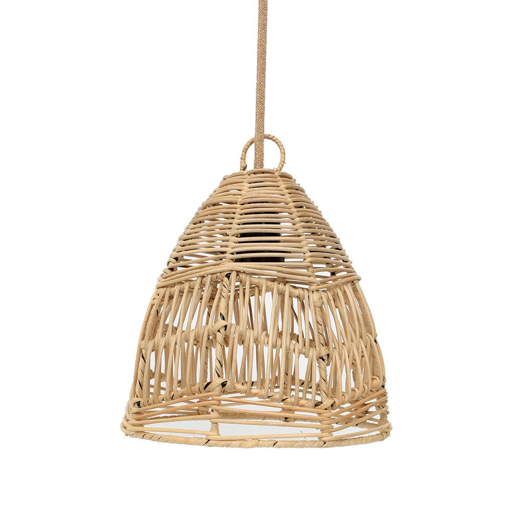 Natural rattan pendant lamp shade