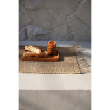 Natural wood serving tray