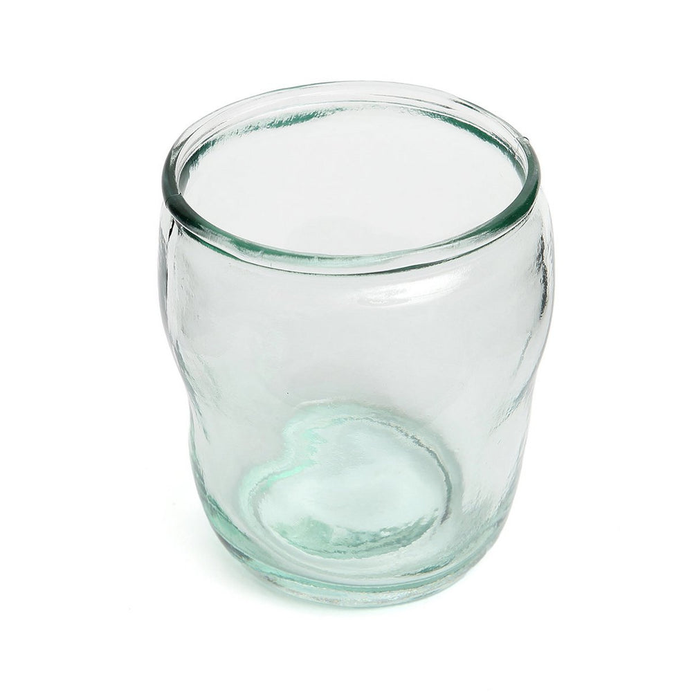 Blue recycled glass tumbler