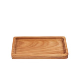 Natural wood serving tray