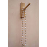 Natural teak wood coat hook