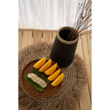 Natural seagrass raffia woven placemat