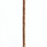 Natural black jute-wrapped ceiling lamp cable fitting