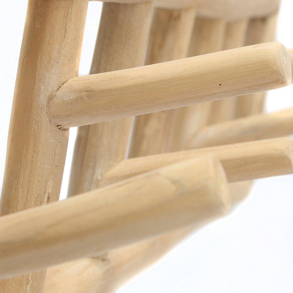 Natural teak branch cloth hanger