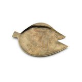 Gold brass serving tray